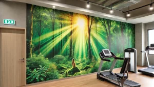 131 Mẫu Vẽ Tranh Tường Phòng Gym
