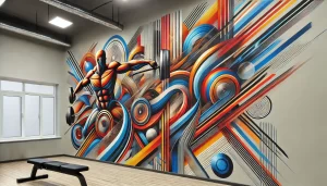 131 Mẫu Vẽ Tranh Tường Phòng Gym