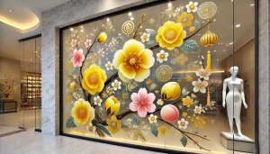 132 Mẫu Vẽ Tranh Trên Kính