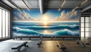 131 Mẫu Vẽ Tranh Tường Phòng Gym