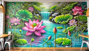 121 Mẫu Vẽ Tranh Tường Nhà Hàng