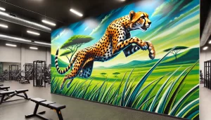 131 Mẫu Vẽ Tranh Tường Phòng Gym