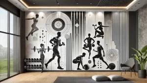 131 Mẫu Vẽ Tranh Tường Phòng Gym
