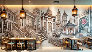 121 Mẫu Vẽ Tranh Tường Nhà Hàng