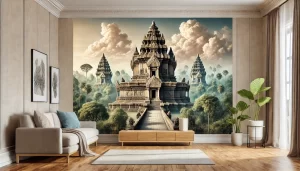 121 Mẫu Vẽ Tranh Tường Phòng Khách