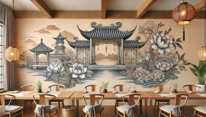 121 Mẫu Vẽ Tranh Tường Nhà Hàng
