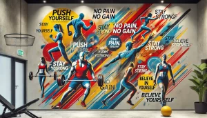 131 Mẫu Vẽ Tranh Tường Phòng Gym
