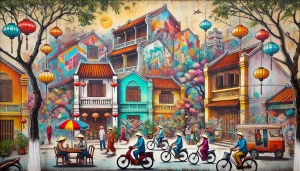 121 Mẫu Vẽ Tranh Tường Nhà Hàng