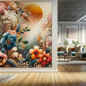 Lợi ích vẽ tranh tường trang trí nội thất