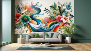 Lợi ích vẽ tranh tường trang trí nội thất
