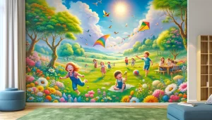 Lợi ích vẽ tranh tường trang trí nội thất