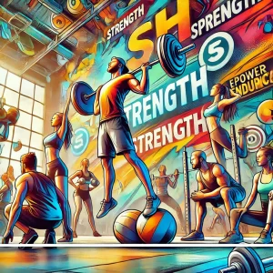 ve tranh tuong phong gym