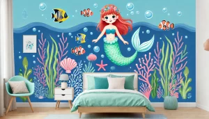 99 Mẫu vẽ tranh tường phòng ngủ dành cho bé ấn tượng