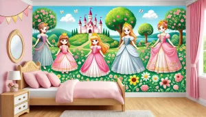99 Mẫu vẽ tranh tường phòng ngủ dành cho bé ấn tượng