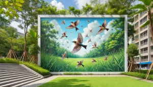 Hướng Dẫn Tự Vẽ Tranh Tường Cho Người Mới Bắt Đầu