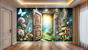 Vẽ Tranh Tường 3D: Xu Hướng Mới Trong Trang Trí Nội Thất