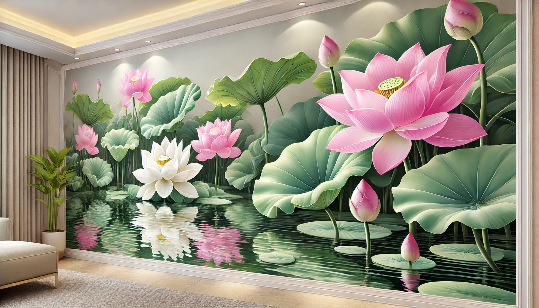 109 Mẫu Tranh Tường 3D