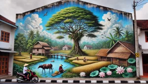 Vẽ Tranh Tường Ngoài Trời - Những Điều Cần Biết