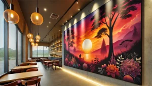 Tầm Quan Trọng Của Ánh Sáng Khi Vẽ Tranh Tường
