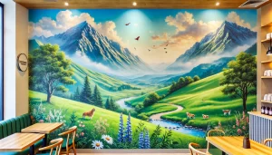 102 Mẫu Vẽ Tranh Tường Quán Cà Phê Thu Hút Và Đẹp Mắt