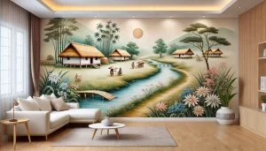 Các Phong Cách Vẽ Tranh Tường Phổ Biến Trong Nội Thất Hiện Đại