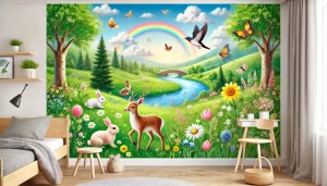 Những Lưu Ý Khi Vẽ Tranh Tường Trong Phòng Trẻ Em