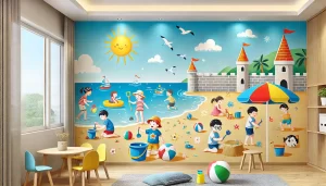 Những Lưu Ý Khi Vẽ Tranh Tường Trong Phòng Trẻ Em