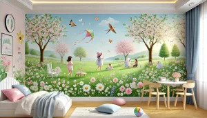 Những Lưu Ý Khi Vẽ Tranh Tường Trong Phòng Trẻ Em