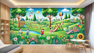 Những Lưu Ý Khi Vẽ Tranh Tường Trong Phòng Trẻ Em