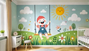 Những Lưu Ý Khi Vẽ Tranh Tường Trong Phòng Trẻ Em